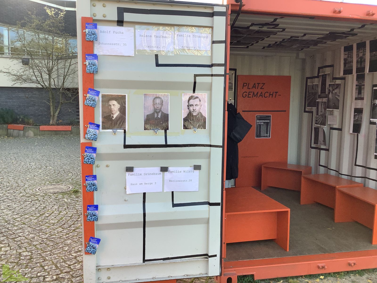 Ausstellung beim Projekt „PLATZ GEMACHT“