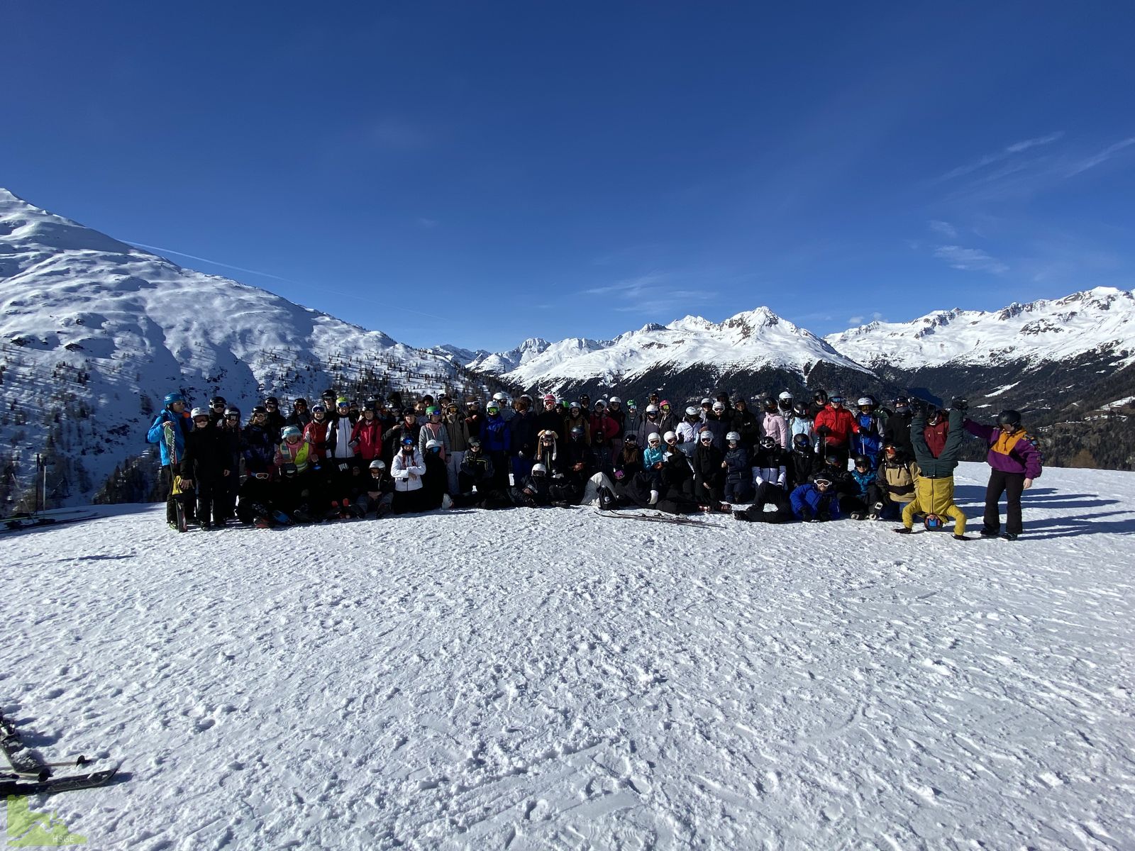 Auffi aufn Berg und runter mit de Ski