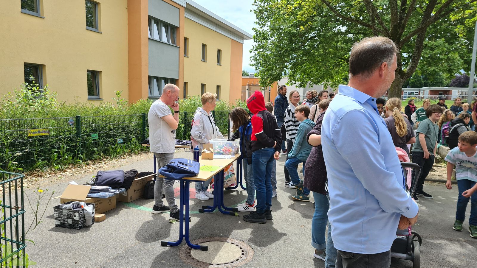 Kennenlernnachmittag der neuen 5. Klassen bei (fast) sonnigem Wetter