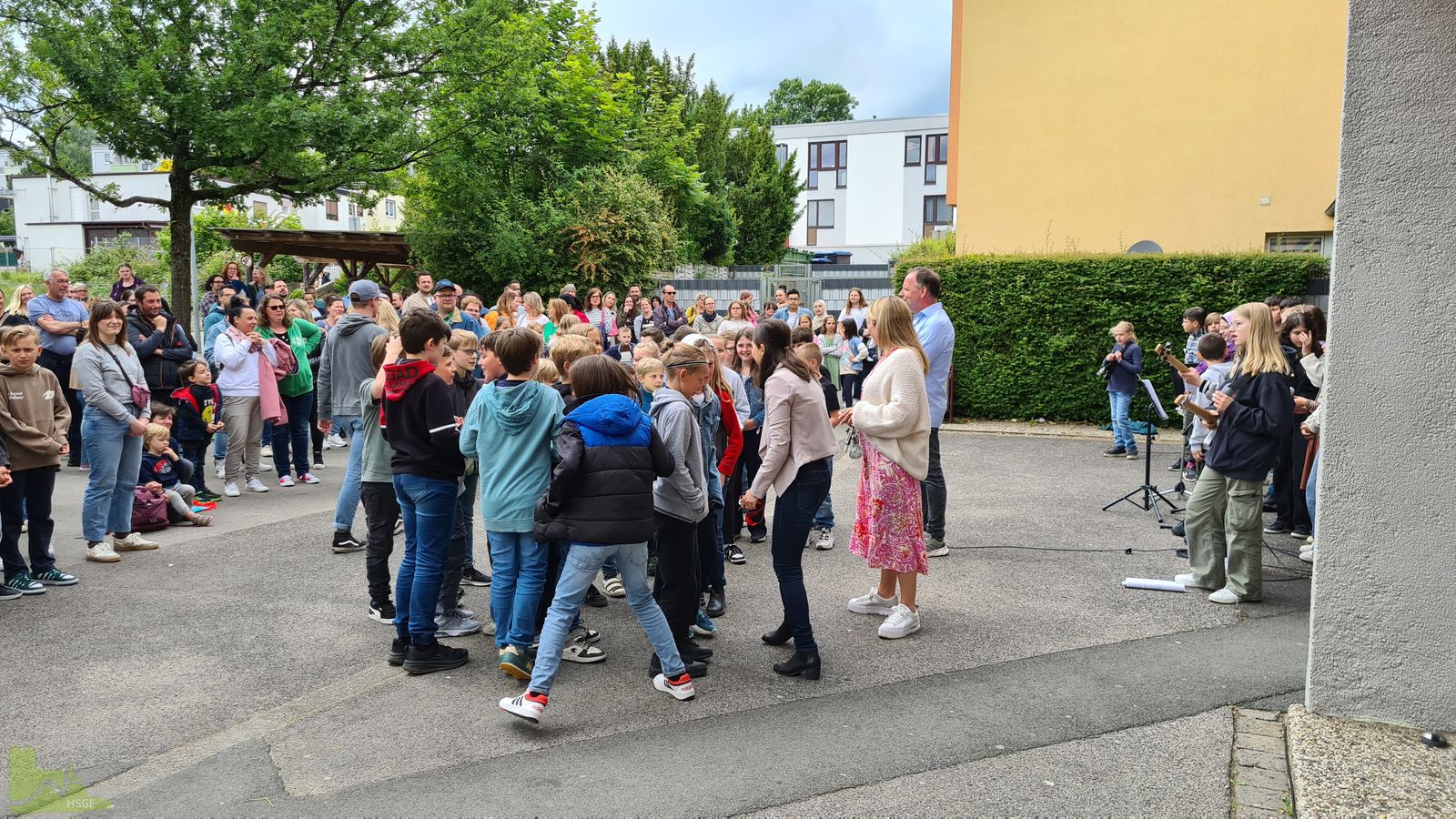 Kennenlernnachmittag der neuen 5. Klassen bei (fast) sonnigem Wetter