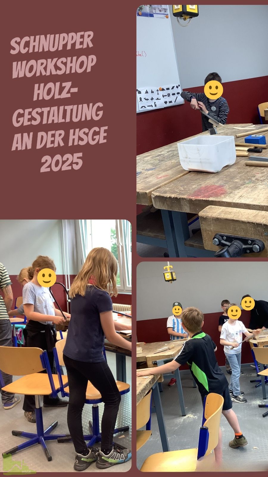 Schnuppernachmittag für Grundschulkinder der 3. Klassen 